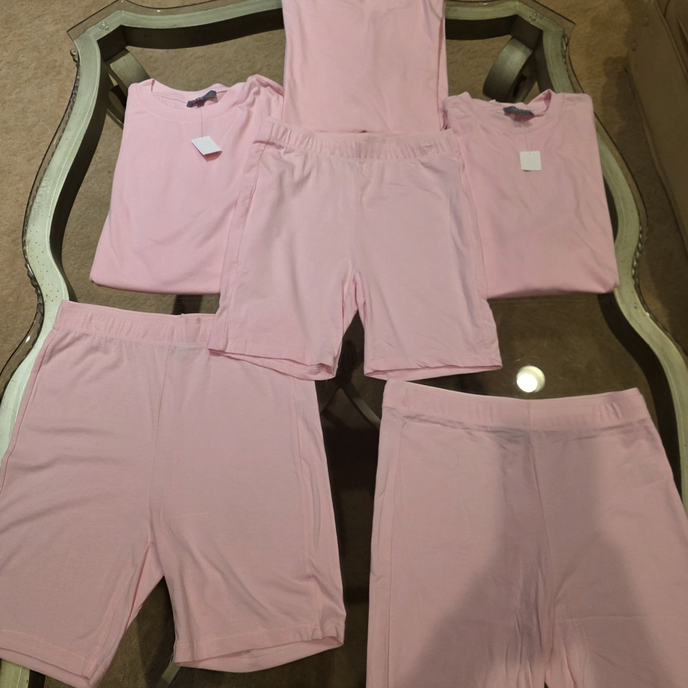 LOFT Soft Pink Sleepwear Set - Picture 4 of 9
